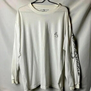 HOOK & TACKLE MENS SIZE 2XL LONG SLEEVE SHIRT POLYESTER COTTON‎ BLEND FISHING